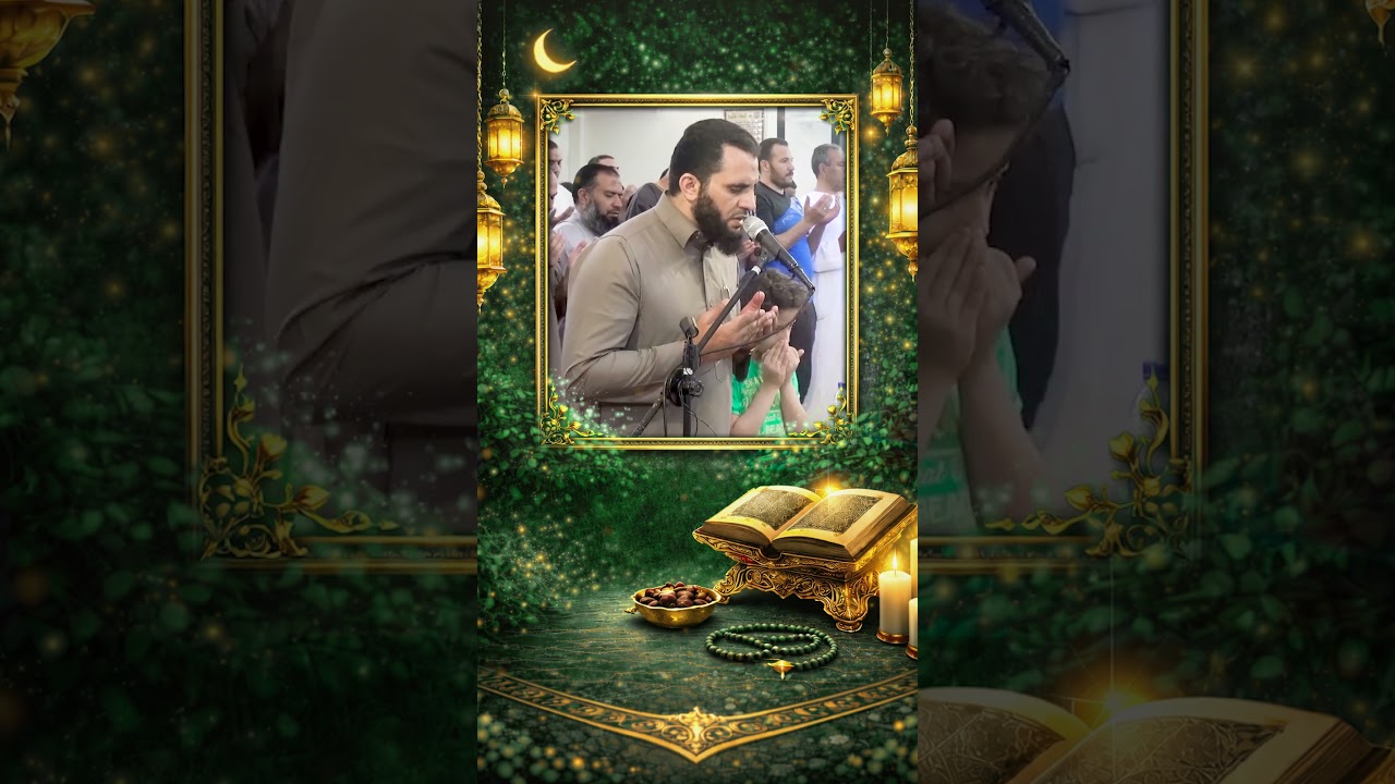 دعاء للدكتور عمرو نور الدين من صلاة التراويح